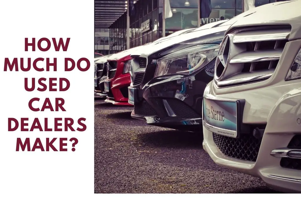 How much profit do used car dealers make?